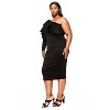 L I V D Women's Val Ruffled Bodycon Dress - 2 of 3