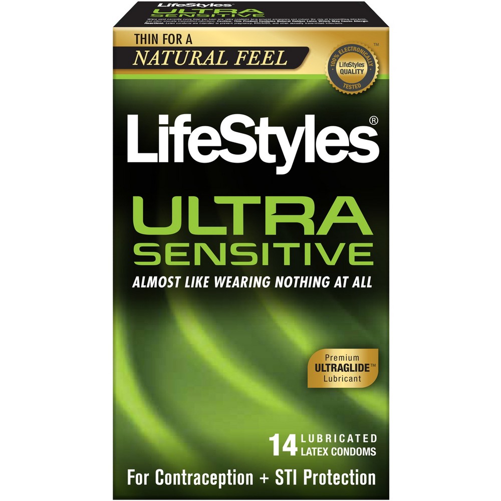 UPC 070907217146 product image for LifeStyles Ultra Sensitive Condoms - 14 count | upcitemdb.com