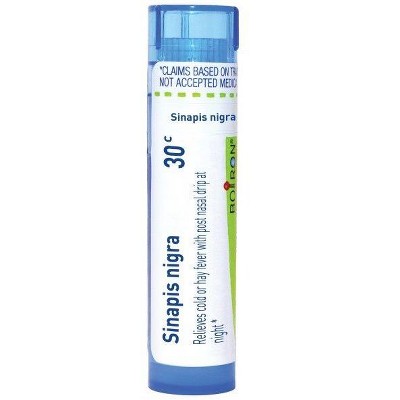Sinapis Nigra 30C by Boiron Homeopathic Single Medicine For Cough, Cold & Flu  -  80 Pellet