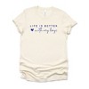 Simply Sage Market Life Is Better With My Boys Heart Short Sleeve Tee - 2 of 4