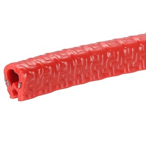 Unique Bargains Rubber Weather-Proof U Shape Edge Protector with Steel Clips - 1 of 4