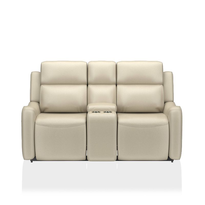 Morada Powered Faux Leather Recliner Loveseat - HOMES: Inside + Out, 1 of 6