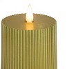 7" HGTV LED Real Motion Flameless Gold Candle Warm White Lights - National Tree Company - image 3 of 4