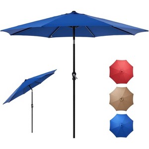 MyDepot 9FT Patio Umbrella - Crank & Tilt, Waterproof Canopy & 8 Ribs - 1 of 4