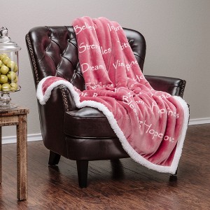 Chanasya Love and Joy Gift Throw Blanket - Thoughtful Gift for Blessings, Peace and Prayer - 1 of 4