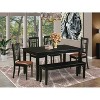 City Chic Dinette Set - Kitchen Table & Chairs - 7 Piece Modern Dining Room Set - 2 of 4