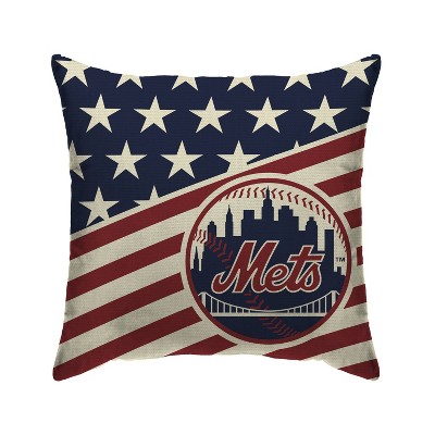 MLB New York Mets Americana Decorative Throw Pillow