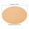 Unique Bargains Round Cardboard Kraft Paper 25 Pcs - 2 of 4