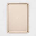 12"x17" Jumbo Cookie Sheet Gold Warp Resistant Textured Steel - Made By Design™