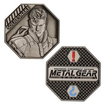 Fanattik Metal Gear Solid Limited Edition Collectible Coin | Solid Snake