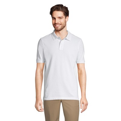 Lands' End School Uniform Young Men's Short Sleeve Mesh Polo Shirt