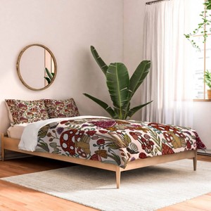 Deny Designs 3pc Full/Queen Valentina Ramos Whimsical Woodland Comforter and Pillow Sham Set: Abstract Design, Non-Woven Fabric, Machine Washable - 1 of 4