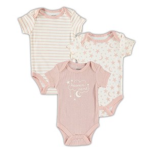 Chick Pea Baby Girl bodysuit With Slogan Callout - 1 of 4