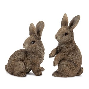 Melrose Garden Rabbit Figurine (Set of 3) - 1 of 4