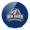 New Haven Primary Logo  Acrylic Cake Topper Party Decoration for Wedding Anniversary Birthday Graduation - 3 of 4