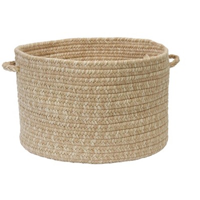 Colonial Mills Tremont Utility Basket, 18 by 12-Inch, Oatmeal
