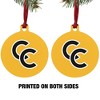 Colorado College Secondary Logo Aluminum Holiday Christmas Tree Ornament - 2 of 4