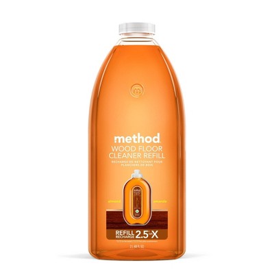 Method Cleaning Products Wood Floor Cleaner Refill Almond 68 fl oz
