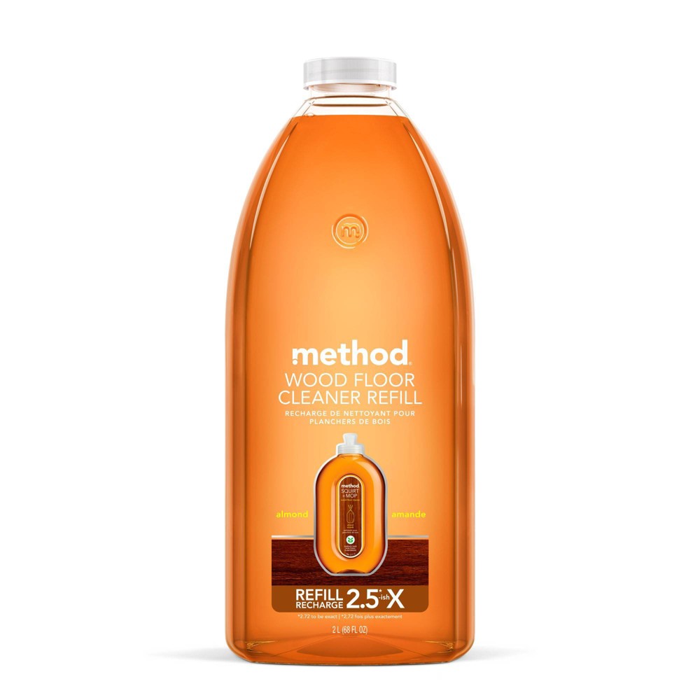 Method Almond Cleaning Products Wood Floor Cleaner Refill - 68 fl oz