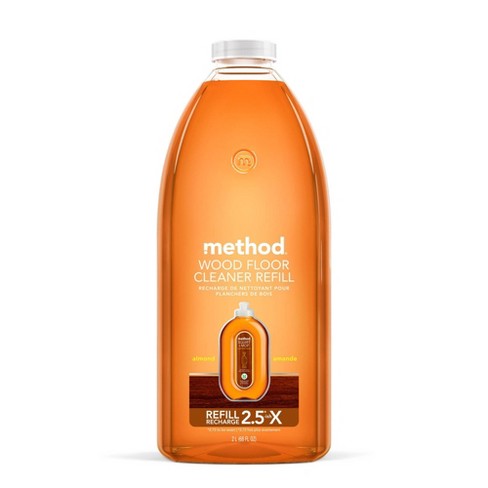 Method Almond Cleaning Products Wood Floor Cleaner Refill - 68 fl oz - image 1 of 3