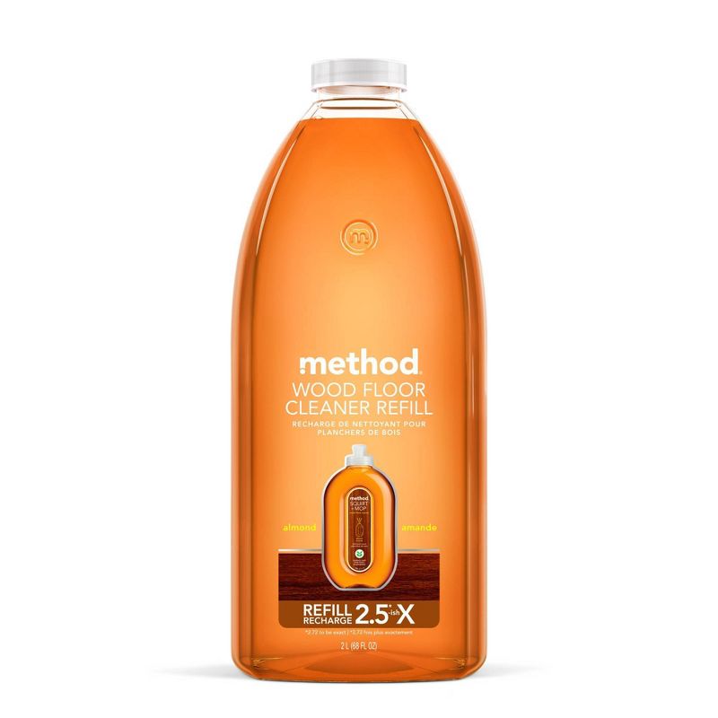 Method Almond Cleaning Products Wood Floor Cleaner Refill - 68 fl oz, 1 of 6