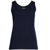 Lands' End Women's Cotton Tank Top - 3 of 4