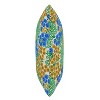 18"x18" Skyline Furniture Square Outdoor Throw Pillow Loiret Blue Citrine: Floral Pattern, Zipper Closure, Polyester Fiber Fill - 2 of 4