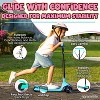 SereneLife 3-Wheel Foldable Kid Kick Scooter - Adjustable Handlebar, LED Lights - 3 of 4