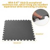 Racxily Puzzle Exercise Mat Foam Gym EVA Mat Interlocking Tiles Protective Flooring for Gym Equipment, Gray - 4 of 4