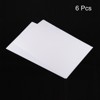 Unique Bargains Plastic Reusable Home Office Travel L Type Folders 6 Pcs - 3 of 4