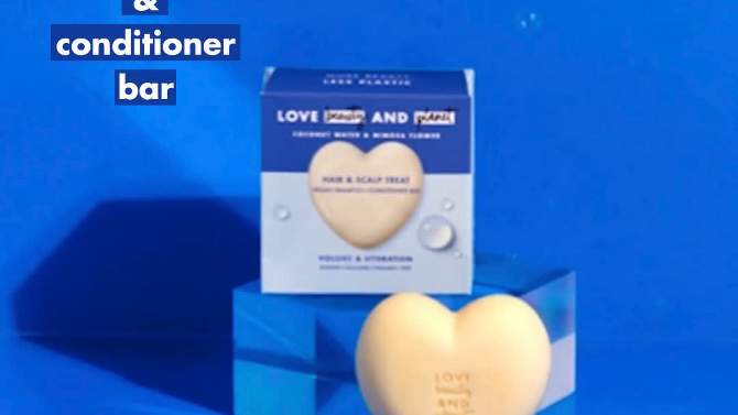 Love Beauty and Planet Coconut Water Shampoo + Conditioner Bar - 4 oz, 2 of 10, play video