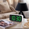 REGALWOVEN HMETOL Digital Corded Electric Plastic Dimmable Alarm Clock 4.7"L x 1.6" Wx 2.4" H 1 Pc - 2 of 4