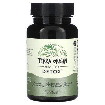 Terra Origin Healthy Detox, 30 Capsules