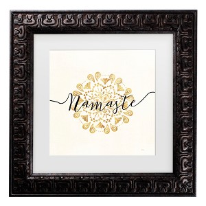 Trademark Fine Art - Veronique Charron Namaste I Matted Framed Art - 1 of 4
