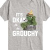 Boys' - Sesame Street - Oscar Its Okay To Be Grouchy Short Sleeve Graphic T-Shirt - 2 of 4