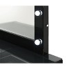 PAGED Vanity Desk with Mirror and Lights Wooden Makeup Vanity with Glass Top, 5 Drawers, Crystal Knobs for Bedroom - 3 of 4