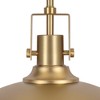 LamQee 1-Light Large Pendant Light Kitchen Island, Farmhouse Modern Dome Pendant Light Fixtures Ceiling Hanging Lighting Chandelier - 3 of 4