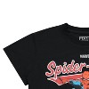 Ladies Marvel Comics Group Shirt - Spiderman, Ironman, Captain America & Hulk Tee - Throwback Classic T-Shirt - 3 of 4