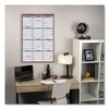 Vertical/Horizontal Wall Calendar, 24 x 36, White/Blue/Red Sheets, 12-Month (Jan to Dec): 2025 - 4 of 4