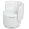 Lyngins Boucle Swivel Accent Chairs with Storage Space,Upholstered Swivel Arm Chairs for Living Room,Bedroom - 4 of 4