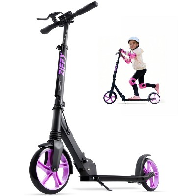 ZIFFY Foldable Kick Scooter for Kids Ages 6-12, Lightweight