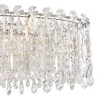 Possini Euro Design Alyssa Chrome Oval Island Chandelier 36 1/2" Wide Modern Crystal 11-Light LED Fixture for Dining Room House Foyer Kitchen Island - 3 of 4