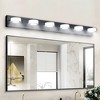 DAKAFUL LED Bathroom Vanity Light, with Multi 360° Rotatable Acrylic Up&Down Heads, Stepless Dimmable Wall Lights Over Mirror,for Bathroom/Bedroom - 4 of 4