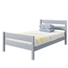 Sapphtopaz Modern Bed Frame with Headboard Platform Bed with Slats Support for Bedroom, No Box Spring Needed - 4 of 4