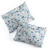 Deny Designs Twin/ Twin Extra Long Ninola Design Comforter and Pillow Sham White - 4 of 4