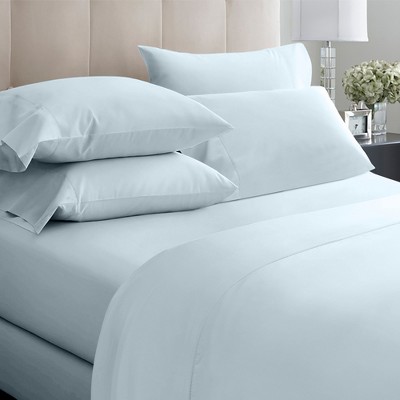 1000 Thread Count 100% Cotton Sateen Bed Sheet Set | Luxuriously Soft, Thick & Deep Pockets by California Design Den