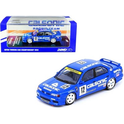 Nissan Primera (P10) (RHD) #12 Kazuyoshi Hoshino "Calsonic Racing Team" JTCC (1994) 1/64 Diecast Model Car by Inno Models