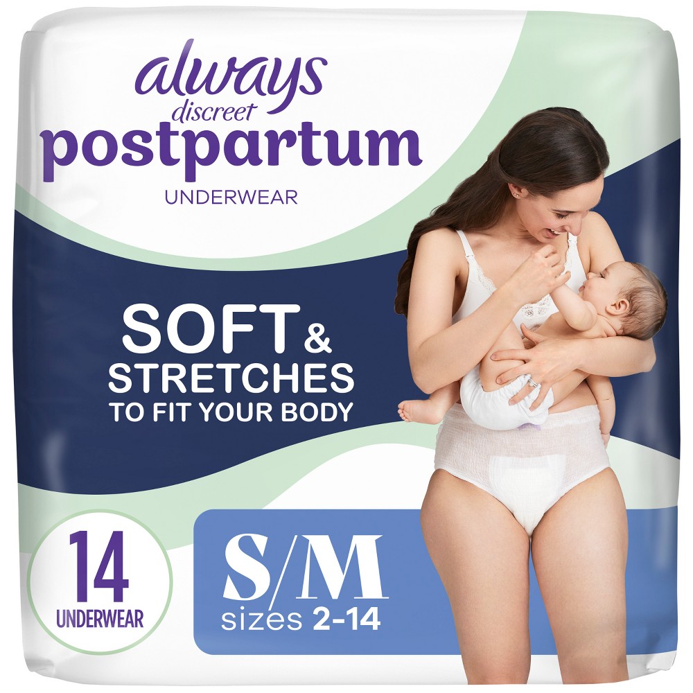 Always Discreet Incontinence Underwear - Maximum - S/M - 14ct