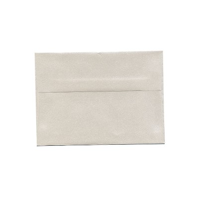 JAM Paper A7 Metallic Invitation Envelopes 5.25 x 7.25 Stardream Quartz Bulk 250/Box (V018276H)