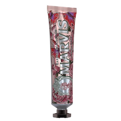 Marvis Garden Collection Toothpaste (Kissing Rose) - 4.0 oz FULL SIZE | Tooth paste gently cleans teeth and gums | fights plaque and tartar - image 1 of 3